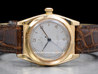 Rolex Oyster Perpetual Bubbleback 3131 Rose Gold White Arabic Dial 